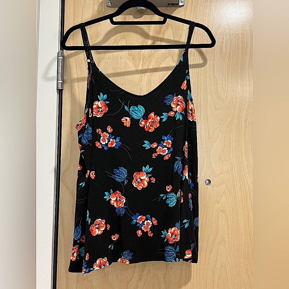 Torrid Floral Tank Top